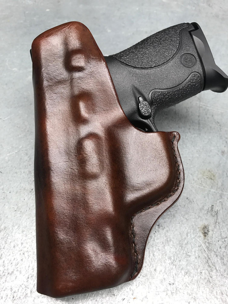 Kimber Micro 9 w/Laser Grip Leather IWB Holster