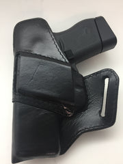 Glock 42 Kusiak Leather Holster The Outsider OWB For Outsider the Waistband Carry