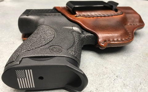 S&W MP45 M2.0 4" COMPACT Leather IWB Holster